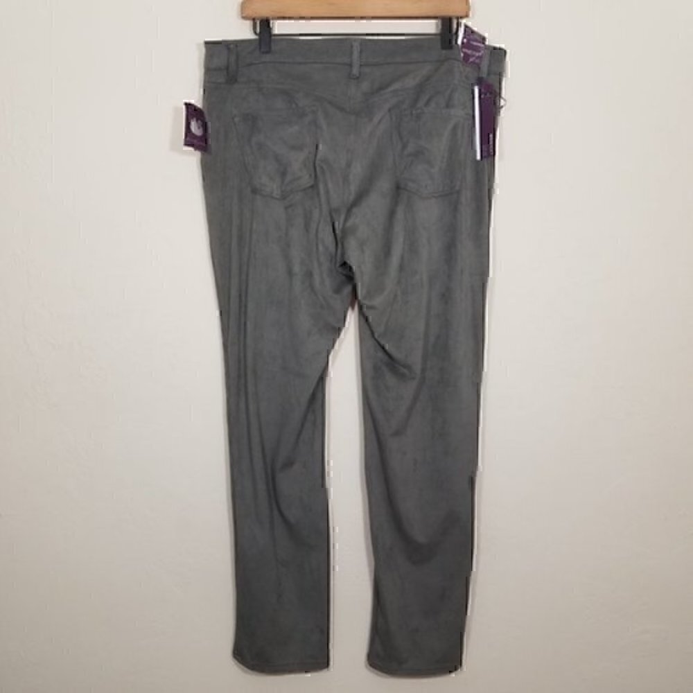 NWT Gloria Vanderbilt BRIDET Slim Leg Mid Rise Super Stretch Pants Size 16 - Picture 3 of 5